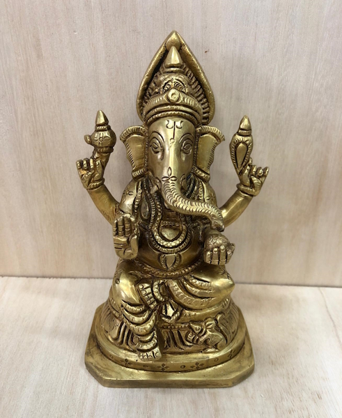 Ganesh Bronce 15 x 9 cm aprox